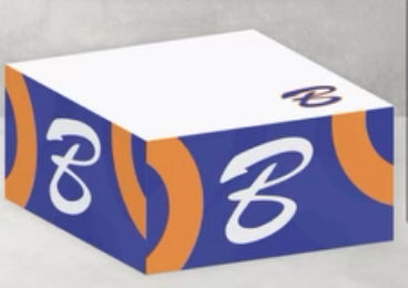 Bucs Paper Post it Cube