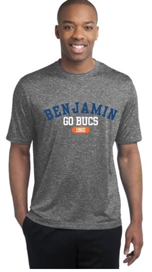 Grey Adult Dri Fit Contender tee