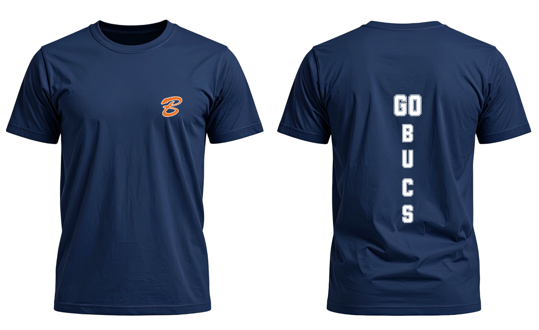 Navy_Go Bucs_Sport-Tek YOUTH Tee