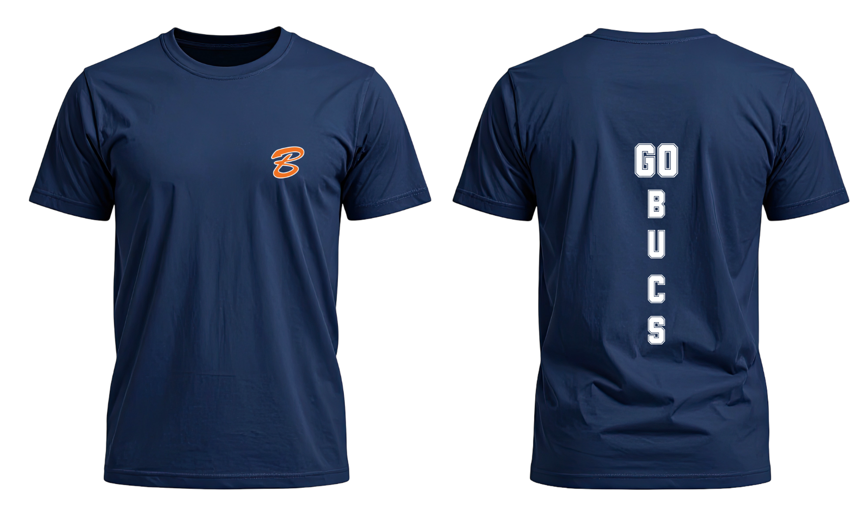NAVY_Go Bucs_Sport-Tek ADULT Tee
