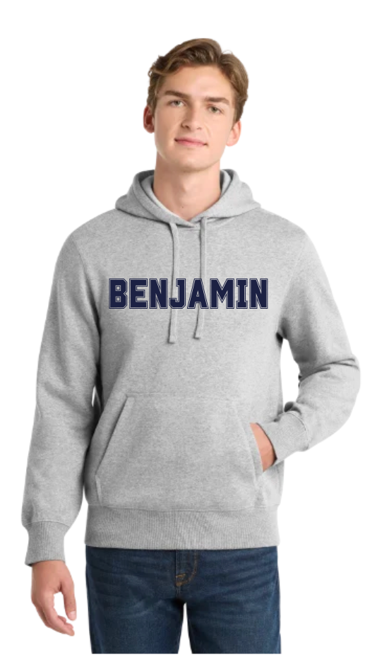 Grey Heather Unisex Sport-Tek Pullover Hooded Sweatshirt